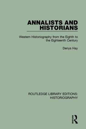 Annalists and Historians | 1:a upplagan