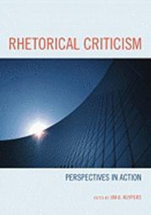 Rhetorical Criticism |  2:e upplagan