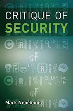 Critique of Security