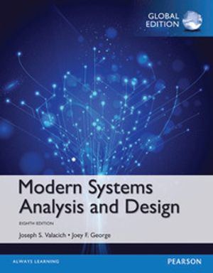 Modern Systems Analysis and Design, Global Edition | 8:e upplagan