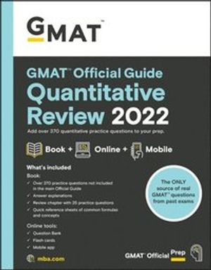 GMAT Official Guide Quantitative Review 2022