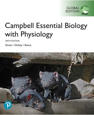 Campbell Essential Biology with Physiology, Global Edition | 6:e upplagan