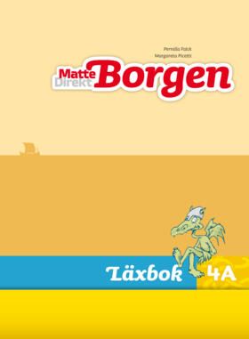 Matte Direkt Borgen Läxbok 4A Ny upplaga | 0:e upplagan