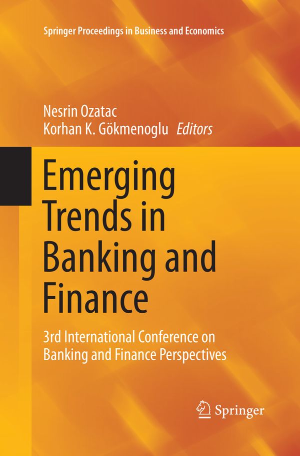 Emerging Trends in Banking and Finance | 1:a upplagan