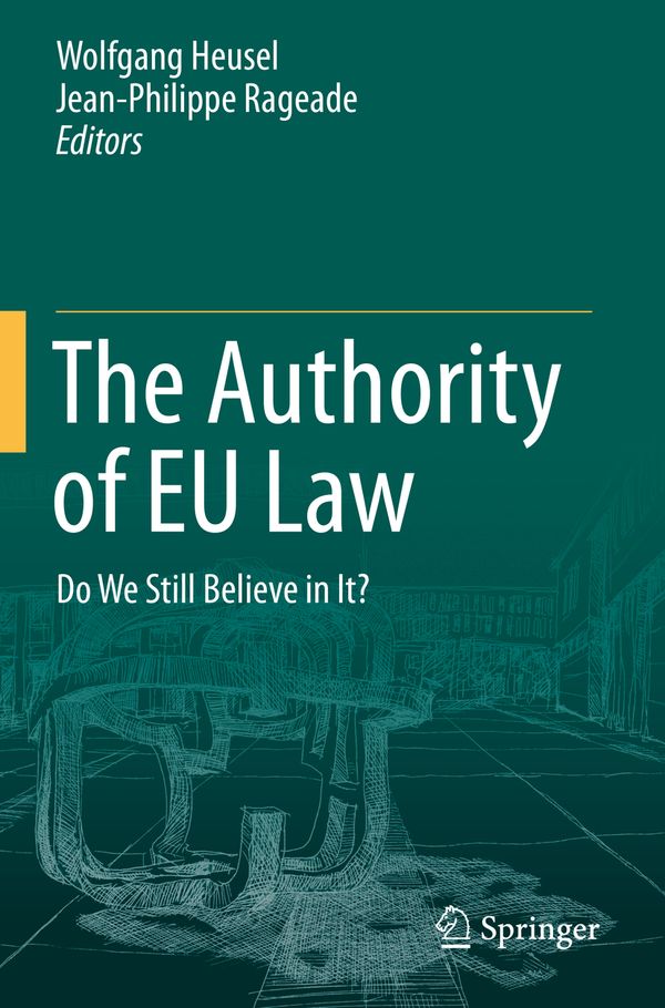 The Authority of EU Law | 1:a upplagan