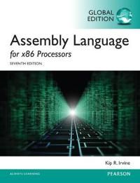 Assembly Language for x86 Processors, Global Edition | 7:e upplagan