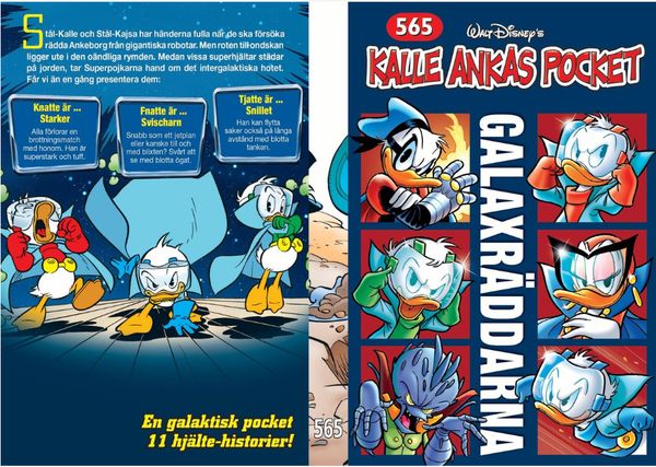Kalle Ankas Pocket 565. Galaxräddarna | 0:e upplagan