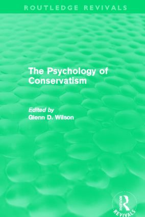 The Psychology of Conservatism (Routledge Revivals) | 1:a upplagan