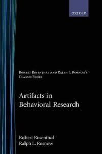 Artifacts in Behavioral Research