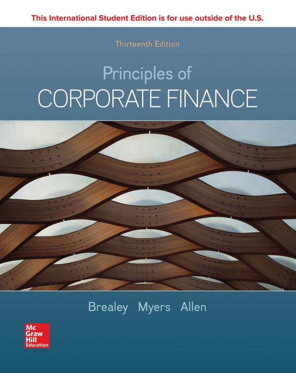 ISE Principles of Corporate Finance | 13:e upplagan
