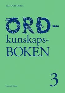 Läs och skriv. 3, Ordkunskapsboken