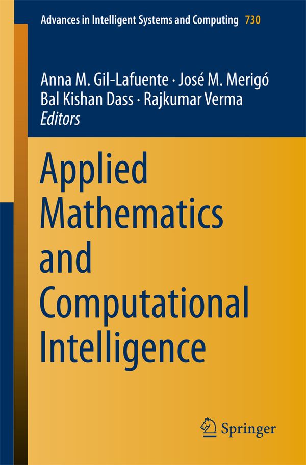 Applied Mathematics and Computational Intelligence | 1:a upplagan