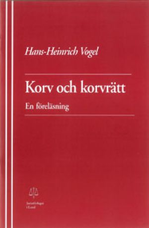 Korv och korvrätt En föreläsning