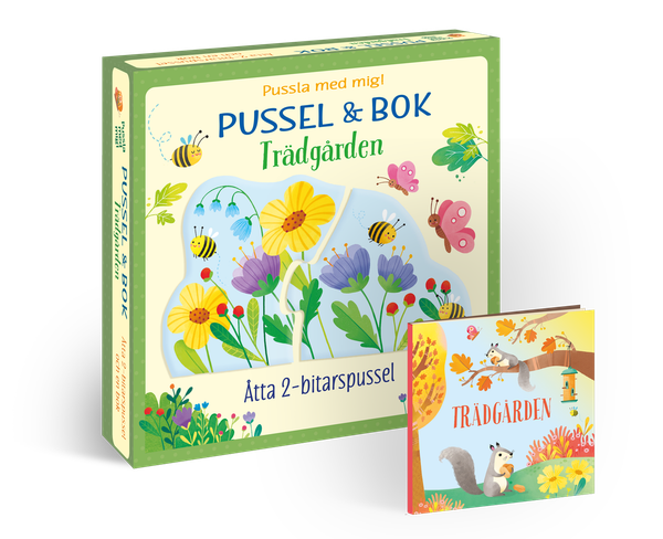 Pussel & bok: Trädgården | 1:a upplagan