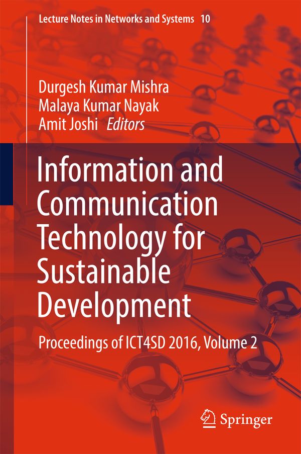 Information and Communication Technology for Sustainable Development | 1:a upplagan