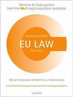 EU Law Concentrate | 3:e upplagan