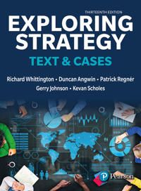 Exploring Strategy, Text & Cases | 13:e upplagan