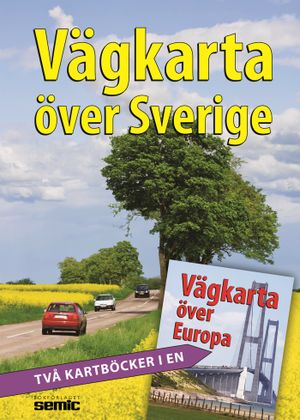 Vägkarta över Europa och Sverige