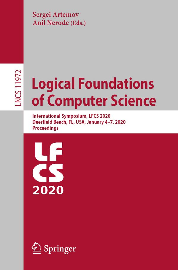 Logical Foundations of Computer Science | 1:a upplagan