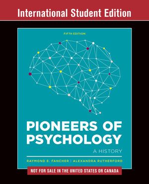 Pioneers of Psychology | 0:e upplagan