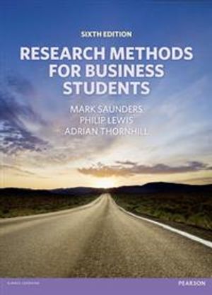 Research Methods for Business Students | 6:e upplagan