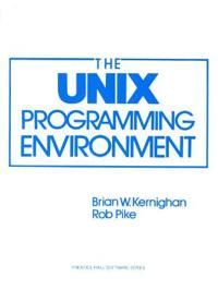 The Unix Programming Environment | 1:a upplagan