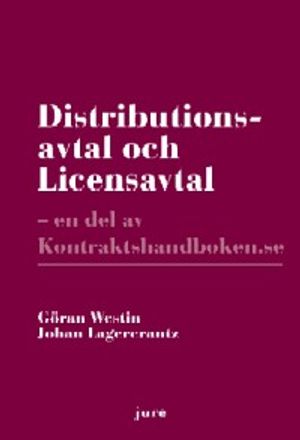 Distributionsavtal och licensavtal – en del av Kontraktshandboken.se | 1:a upplagan