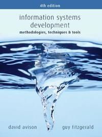 Information Systems Development: Methodologies, Techniques & Tools | 4:e upplagan
