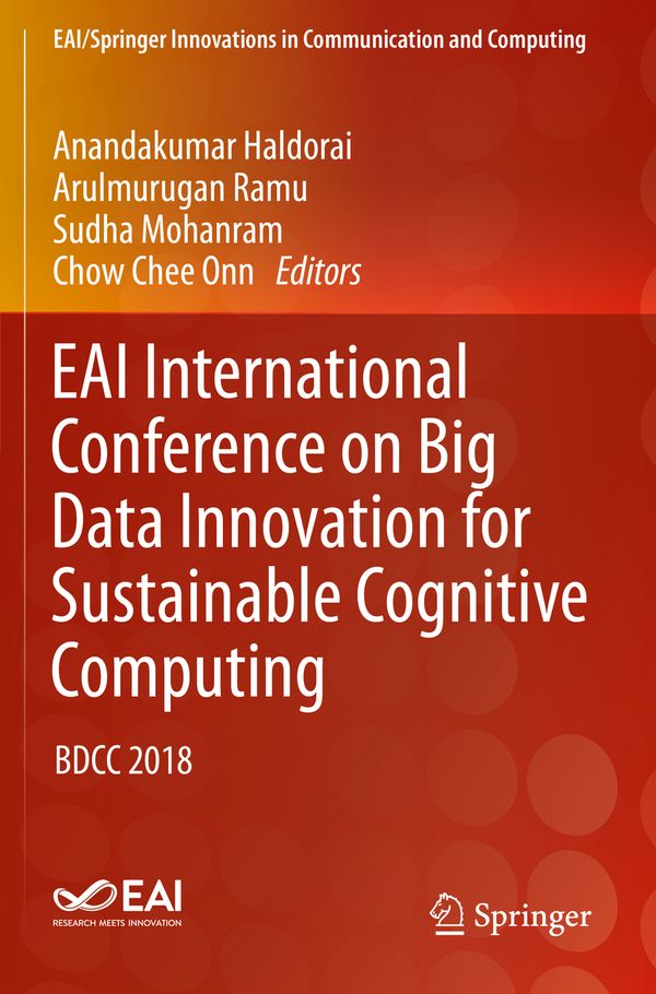 EAI International Conference on Big Data Innovation for Sustainable Cognitive Computing | 1:a upplagan