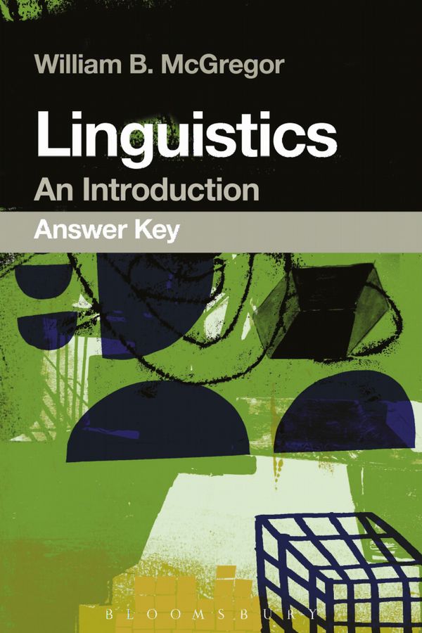 Linguistics: An Introduction Answer Key | 0:e upplagan