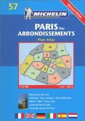 Paris : arrondissements plan atlas 57