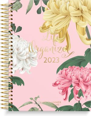 Kalender 2023 Life Organizer Blommor