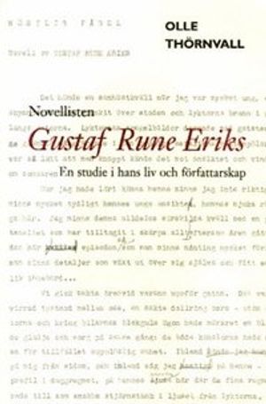 Novellisten Gustaf Rune Eriks