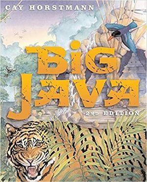 Big Java, 2nd Edition |  2:e upplagan