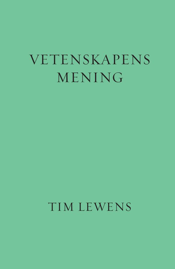Vetenskapens mening | 0:e upplagan