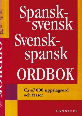 Spansk-svensk/Svensk-spansk ordbok | 0:e upplagan