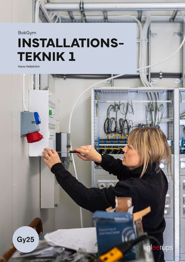 BokGym Installationsteknik 1, bok, Gy25 | 1:a upplagan