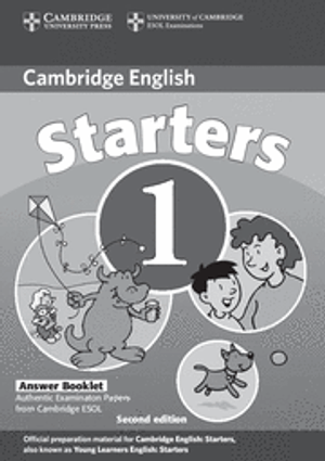 Cambridge young learners english tests starters 1 answer booklet - examinat