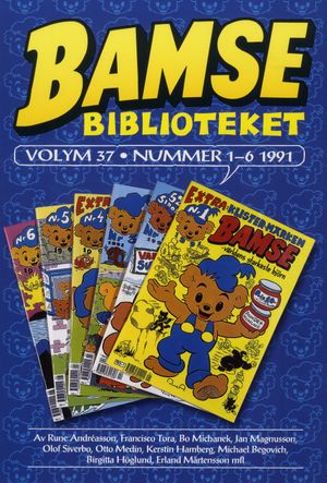 Bamsebiblioteket. Vol 37, Nummer 1-6 1991