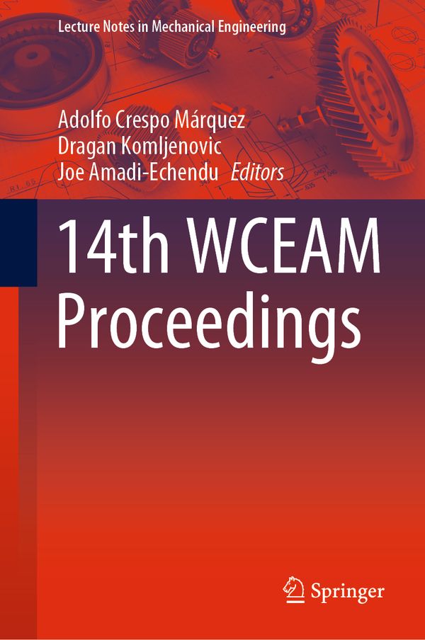 14th WCEAM Proceedings | 1:a upplagan