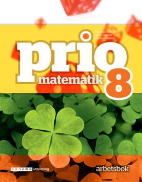 Prio Matematik 8 Arbetsbok | 1:a upplagan