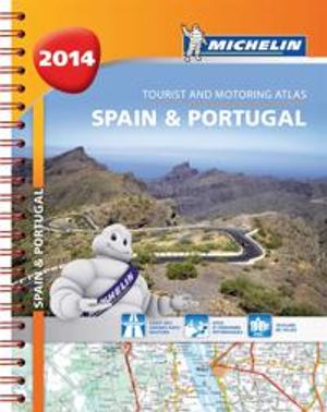 Spanien Portugal 2014 Atlas Michelin A4 | 1:a upplagan