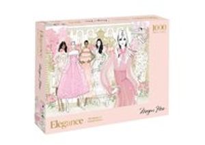 Elegance: 1000-Piece Puzzle - The Beauty of French Fashion