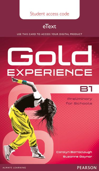 Gold Experience B1 eText Student Access Card | 0:e upplagan
