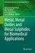 Metal, Metal Oxides and Metal Sulphides for Biomedical Applications