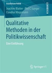 Qualitative Methoden in der Politikwissenschaft | 1:a upplagan