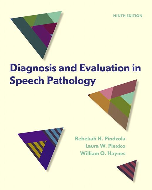 Diagnosis and Evaluation in Speech Pathology | 9:e upplagan