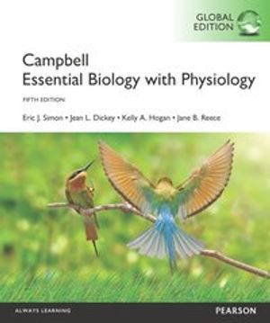 Campbell Essential Biology with Physiology, Global Edition | 5:e upplagan