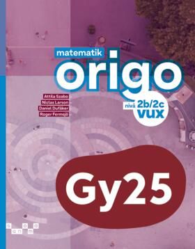 Matematik Origo nivå 2b/2c vux | 1:a upplagan