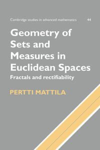 Geometry of Sets and Measures in Euclidean Spaces | 0:e upplagan